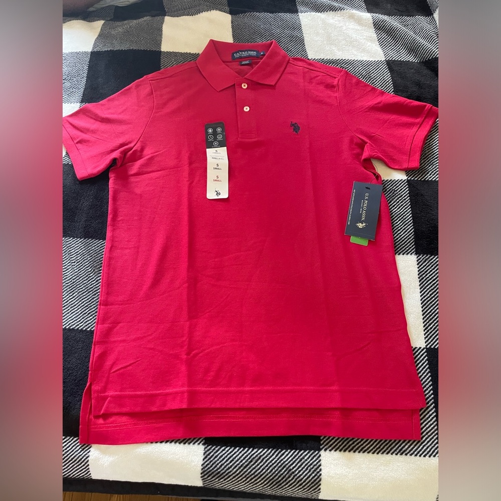 U.S. Polo Assn. Vibrant Red Kids Polo